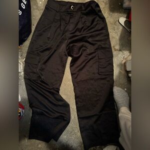 Black Cargo Pants